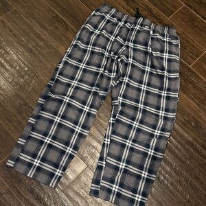 Magellan Outdoors Sleep Pant Navy and Gray Plaid XXL